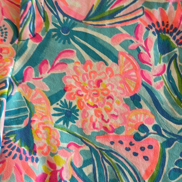 Lilly Pulitzer 5” Callahan shorts size 16 Tropical Punch - Picture 2 of 10